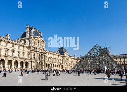 Louvre, Paris. Musée du Louvre, Paris, Frankreich Stockfoto