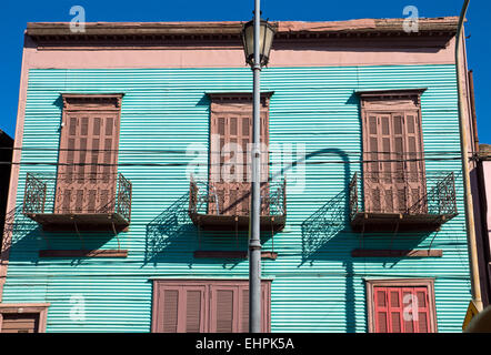 Haus in La Boca, Buenos Aires Stockfoto