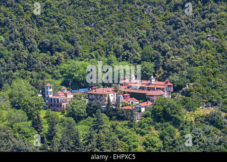 St George-Kloster in der Nähe von Ilia Dorf im nördlichen Insel Euböa, Griechenland Stockfoto