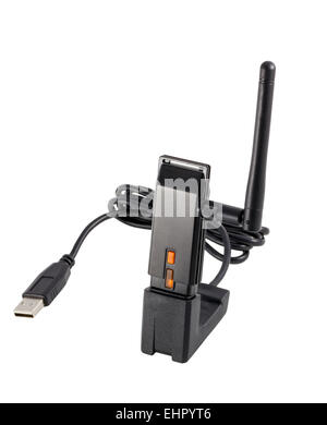 Wi-Fi-Wireless-USB-Adapter Stockfoto