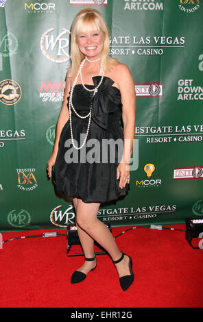 Hommage an gefallenen Helden der 911 mit einem VIP-Screening von "Das Hornissennest" im Westgate Las Vegas Resort & Casino mit: Julie McCullough Where: Las Vegas, Nevada, Vereinigte Staaten, wann: 11 Sep 2014 Stockfoto