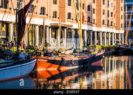 Traitor Docks - London Stockfoto