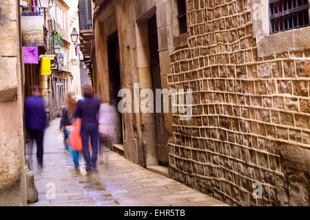 Ribera Viertel. Barcelona, Katalonien, Spanien. Stockfoto