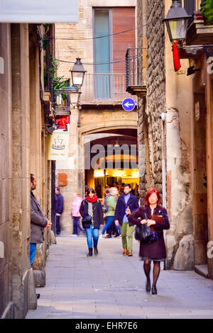 Picasso-Museum. Barcelona, Katalonien, Spanien. Stockfoto