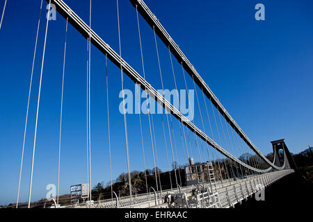 Die Clifton Suspension Bridge in Bristol, England Stockfoto