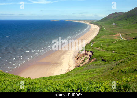 Rhossili Bucht, Gower, South Wales, Australia Stockfoto