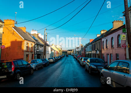 Main Street in Ardara, County Donegal, Irland Stockfoto