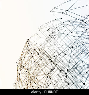 Abstrakte geometrische polygonalen Struktur Stockfoto