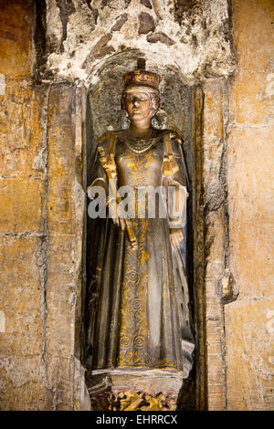 Statue von Königin Elizabeth Königin-Mutter Stockfoto