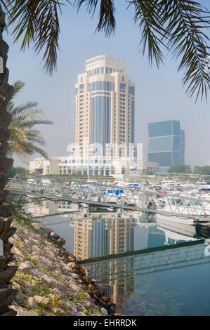 Hotel The Ritz-Carlton, Doha, Katar. Im Nahen Osten. Stockfoto