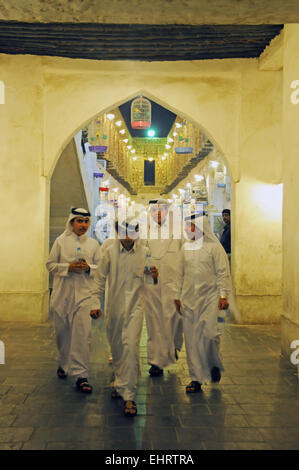 Souq Waqif, Doha, Katar. Im Nahen Osten. Stockfoto