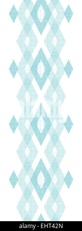 Pastell blau Stoff Ikat Diamant vertikale Musterdesign Hintergrund