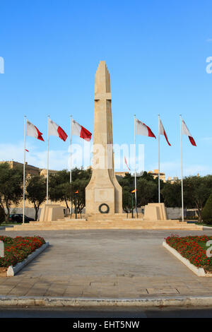 Second World War Memorial Floriana Valletta Malta Stockfoto