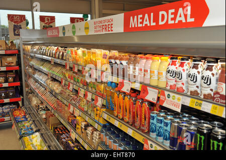 Alkoholfreie Getränke in einem Safeway Supermarkt Shop Stockfoto