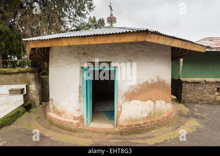 Ersten alten äthiopisch-orthodoxe Kirche Stockfoto