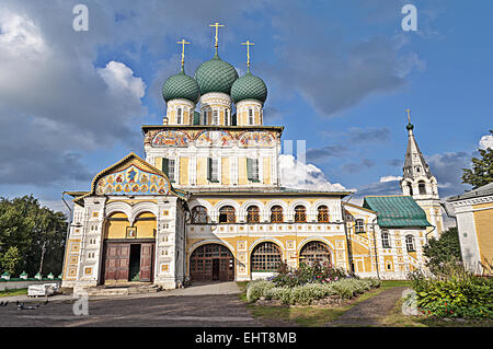 Auferstehungskathedrale in Tutaev, Russland Stockfoto