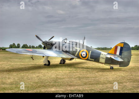 Eine königliche Marine Hawker Hurricane Stockfoto
