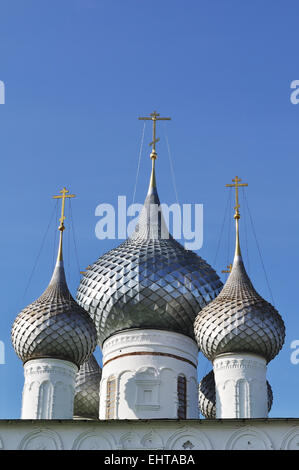 Kuppeln der orthodoxen Kirche Stockfoto