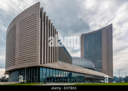 Afrikanische Union Hauptsitz Stockfoto