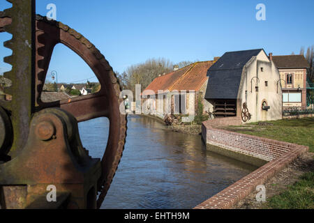 ABBILDUNG DER EURE, HAUTE-NORMANDIE (27), FRANKREICH Stockfoto