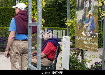 MUSEUM DES IMPRESSIONISMUS, GIVERNY, EURE (27), HAUTE-NORMANDIE, FRANKREICH Stockfoto