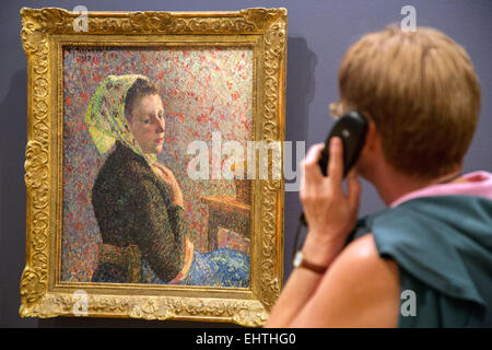 MUSEUM DES IMPRESSIONISMUS, GIVERNY, EURE (27), HAUTE-NORMANDIE, FRANKREICH Stockfoto