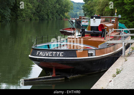 ABBILDUNG DER EURE, HAUTE-NORMANDIE, FRANKREICH Stockfoto