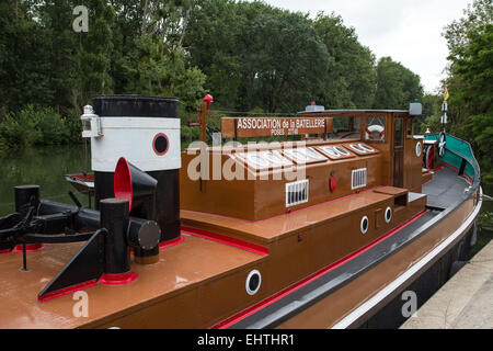 ABBILDUNG DER EURE, HAUTE-NORMANDIE, FRANKREICH Stockfoto