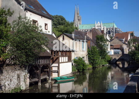 ABBILDUNG VON CHARTRES, EURE-ET-LOIR (28), ZENTRUM, FRANKEN Stockfoto