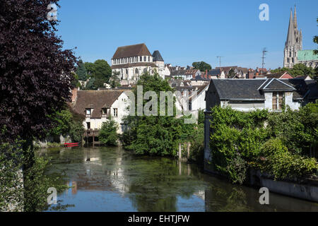 ABBILDUNG VON CHARTRES, EURE-ET-LOIR (28), ZENTRUM, FRANKEN Stockfoto