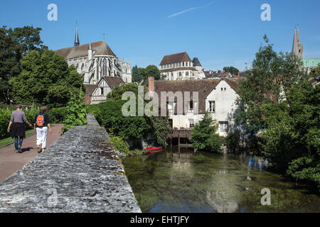 ABBILDUNG VON CHARTRES, EURE-ET-LOIR (28), ZENTRUM, FRANKEN Stockfoto