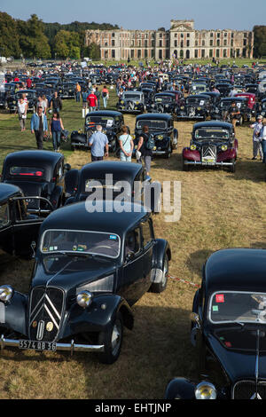 80 JAHRE CITROEN VORDERRAD - ANTRIEB "TRACTION AVANT", FRANKREICH Stockfoto