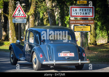 80 JAHRE CITROEN VORDERRAD - ANTRIEB "TRACTION AVANT", FRANKREICH Stockfoto