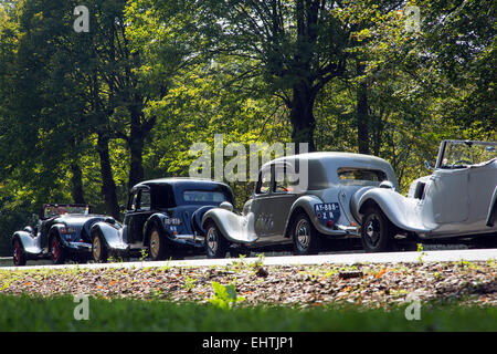 80 JAHRE CITROEN VORDERRAD - ANTRIEB "TRACTION AVANT", FRANKREICH Stockfoto