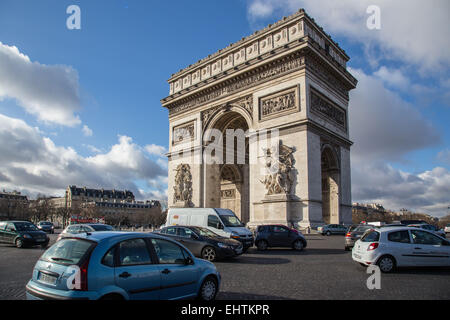 ABBILDUNG DER STADT PARIS (75) ILE-DE-FRANCE, FRANCE Stockfoto