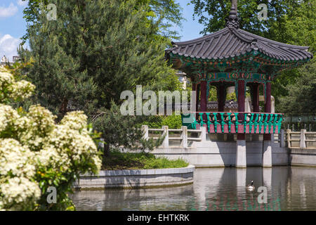 JARDIN D ' ACCLIMATATION, BOIS DE BOULOGNE, PARIS (75), FRANKREICH Stockfoto