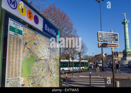 ABBILDUNG DER STADT PARIS, ILE DE FRANCE, FRANKREICH Stockfoto