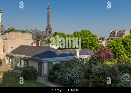 ABBILDUNG DER STADT PARIS (75), ILE-DE-FRANCE, FRANKREICH Stockfoto