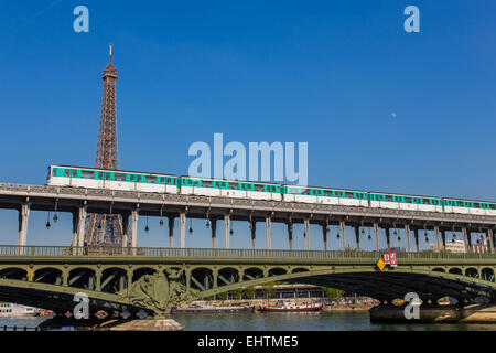 ABBILDUNG DER STADT PARIS (75), ILE-DE-FRANCE, FRANKREICH Stockfoto