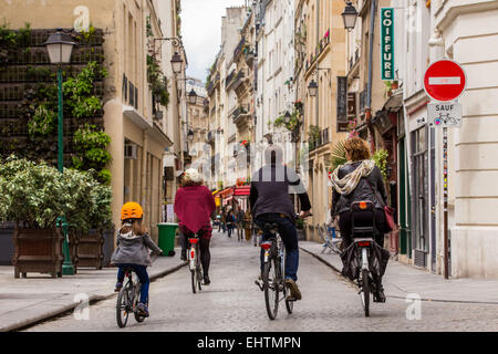 ABBILDUNG DER STADT PARIS (75), ILE-DE-FRANCE, FRANKREICH Stockfoto