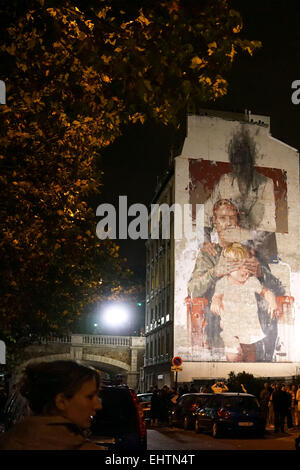 NUIT BLANCHE 2014, PARIS, FRANKREICH Stockfoto