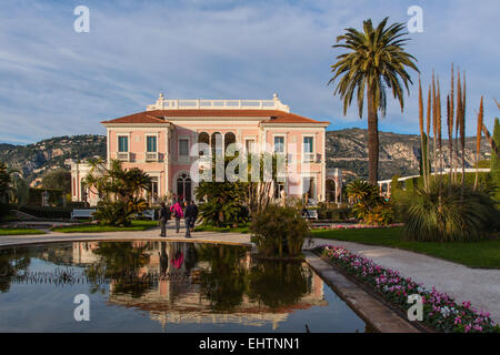 VILLA EPHRUSSI, SAINT-JEAN-CAP-FERRAT, (06) ALPES-MARITIMES, FRANKREICH Stockfoto