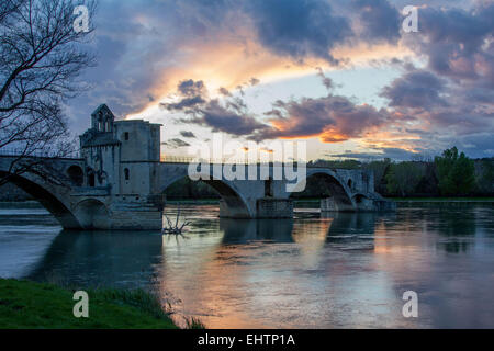 ABBILDUNG DER STADT AVIGNON, VAUCLUSE (84), PACA, FRANKREICH Stockfoto