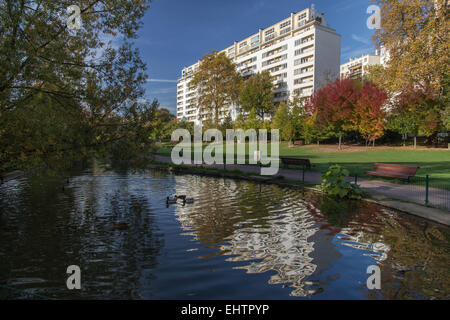 ABBILDUNG DER STADT VANVES, (92) HAUTS-DE-SEINE, FRANKREICH Stockfoto