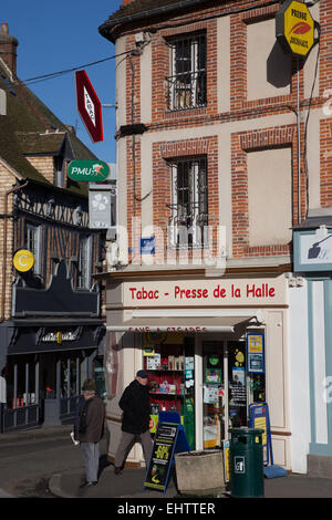 ABBILDUNG DER STADT VON L'AIGLE, ORNE (61), LOWER-NORMANDIE, FRANKREICH Stockfoto