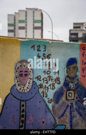 ABBILDUNG DER VORSTÄDTE, SEINE-SAINT-DENIS (93), ILE-DE-FRANCE, FRANKREICH Stockfoto