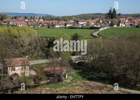 ILLUSTRATION DER SAONE-ET-LOIRE, FRANKREICH Stockfoto