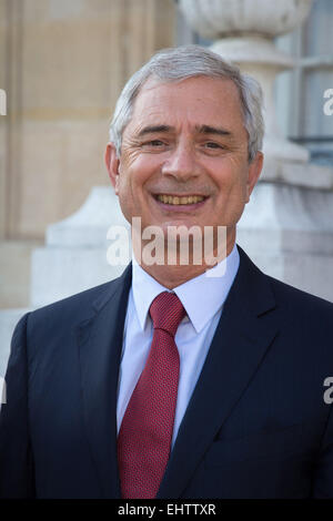 CLAUDE BARTOLONE, PRÄSIDENT DER NATIONALVERSAMMLUNG, PARIS, FRANKREICH Stockfoto