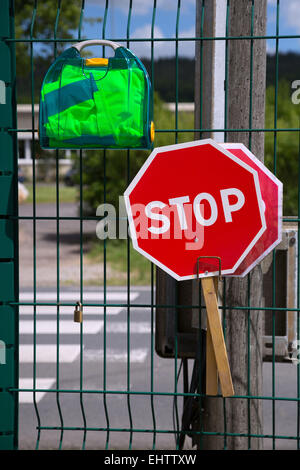 ROAD SAFETY ILLUSTRATION Stockfoto