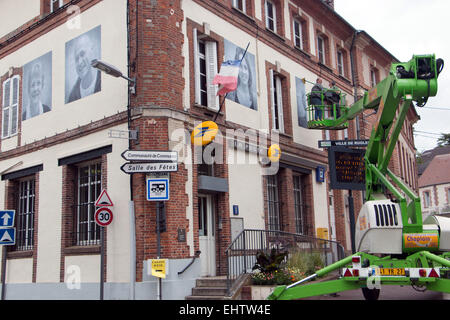 RUGL'ART FESTIVAL, RUGLES, EURE (27), HAUTE-NORMANDIE, FRANKREICH Stockfoto